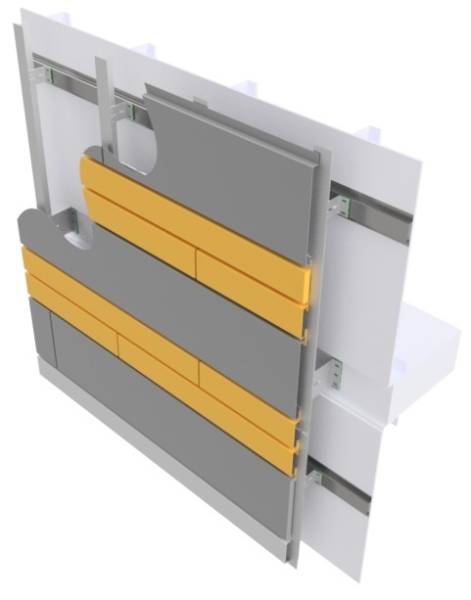LandMark III Aluminium Interlocking Rainscreen Cladding