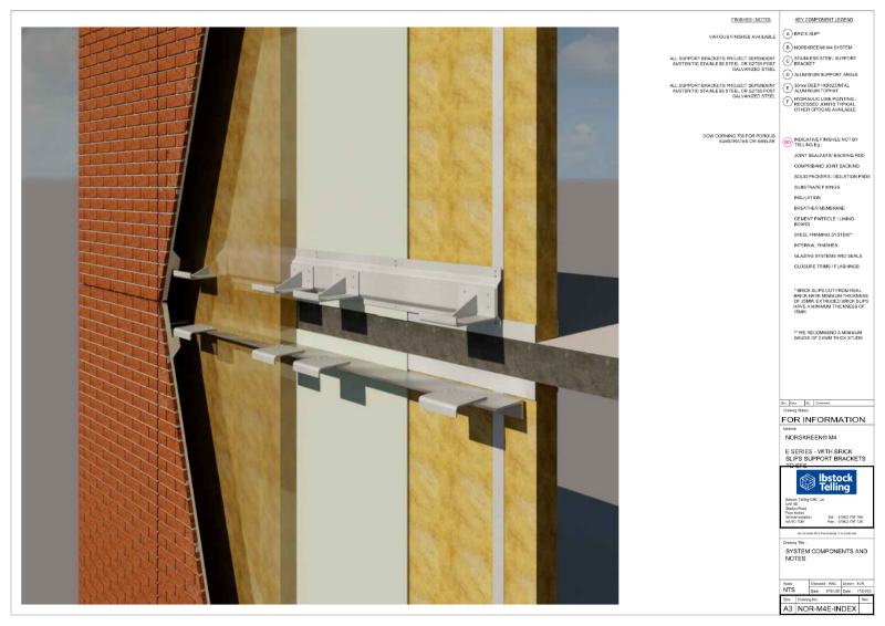 (NOR-M4E) Brickslips to SFS