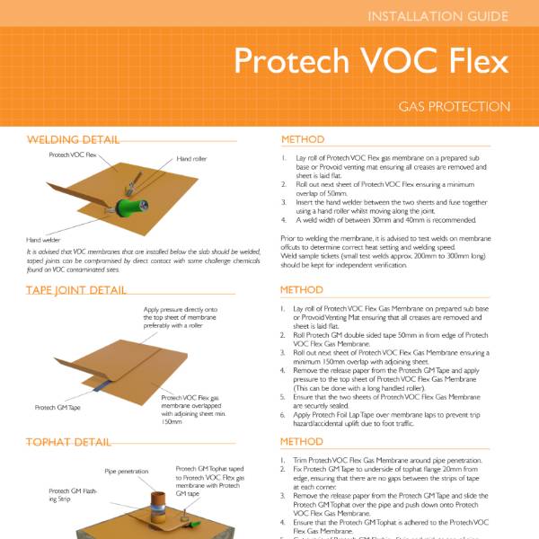 Proctors Protech VOC Flex Installation Guide
