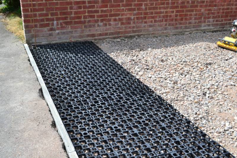 Easy off road parking using SureCell as a base for sureset resin bound permeable paving