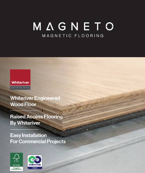 Whiteriver Magneto Magnetic Wood Flooring  - Magnetic Flooring 