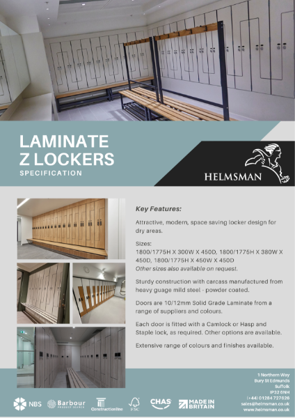 Z Lockers - Dry Area