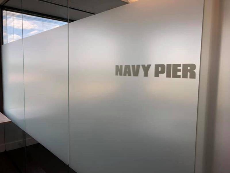byDESIGN Modern Glacier Matte  - Decorative Window Film