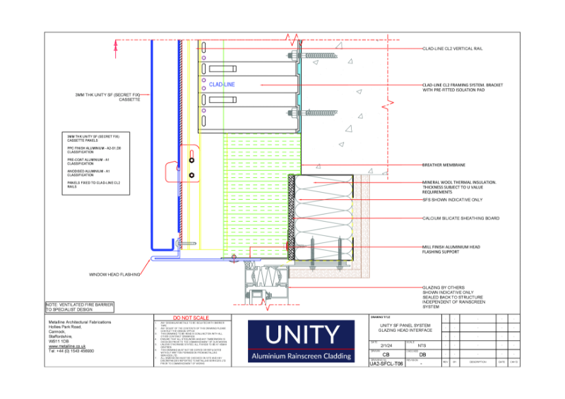 Unity A1 SF-06 Technical Drawing