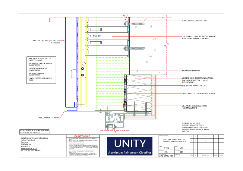 Unity A2 SF-06 Technical Drawing