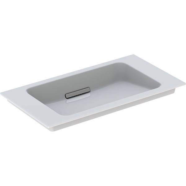 ONE Vanity Basin, Horizontal Outlet, Small Projection