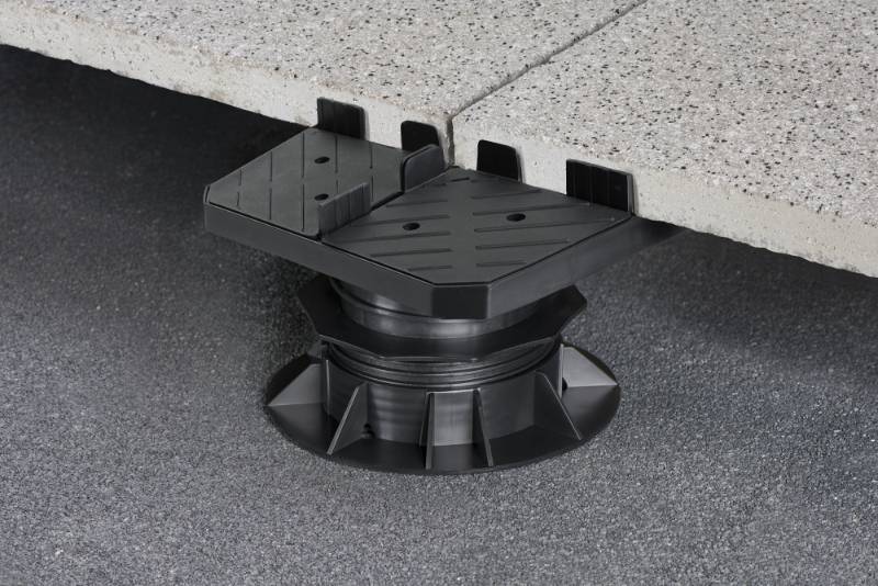 Dreen®Texture - Pedestal-Supported Concrete Slab System