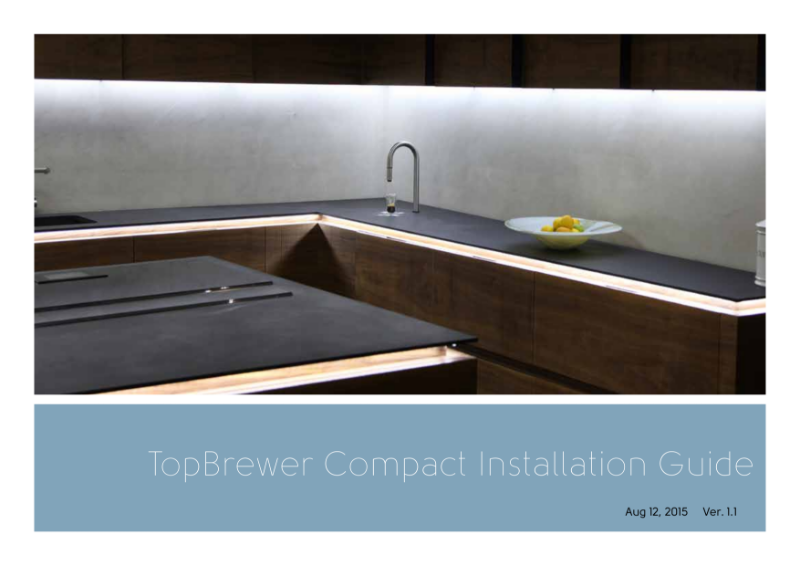 TopBrewer Compact - Installation Guide