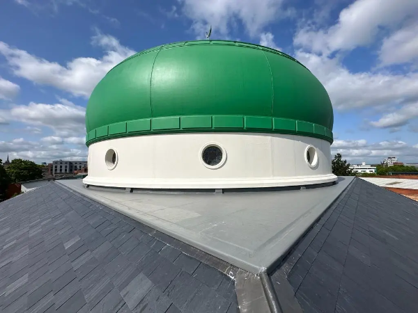 RapidRoof Pro Mosque Dome and Base refurbishment