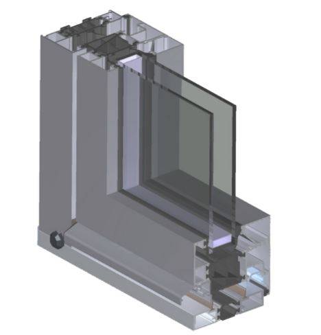 DF75 Si High Performance Aluminium Balcony Window