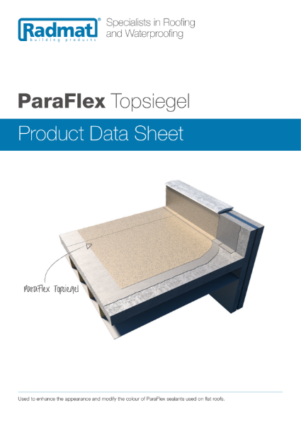 ParaFlex Topsiegel Walkway / Balcony System Product Data Sheet