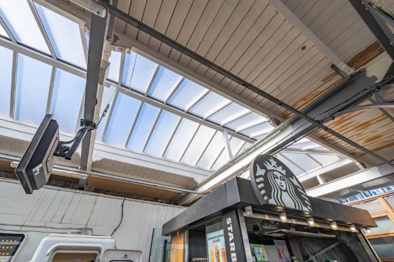 Exolon® 6 mm Solid Obscure Multi-link Panel Non-fragile (ACR(M)001:2019, Class B) - Rooflight Panel System