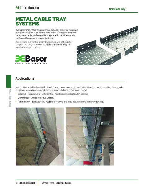 Metal Cable Tray Catalogue
