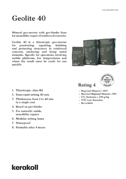 Geolite 40 - TDS