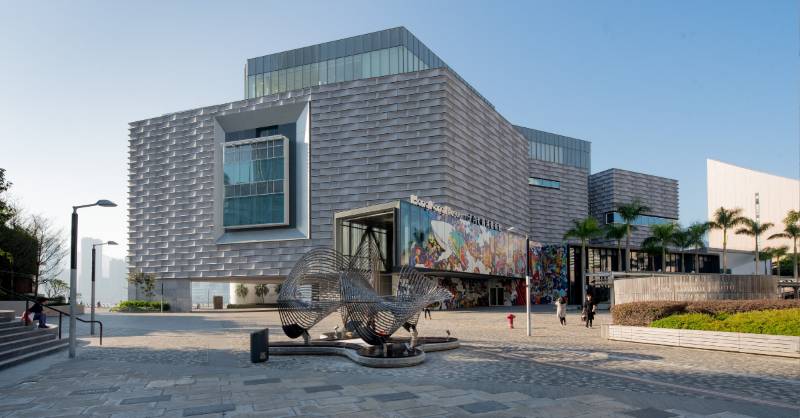 Museum of Arts Hong Kong featuring EQUITONE facade materials