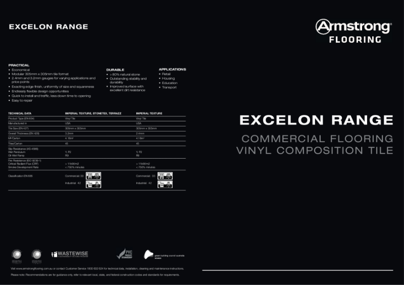 Excelon Imperial_Stonetex_Terrazz Data sheet