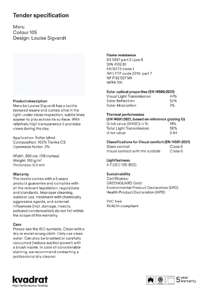 Meru Technical Specification