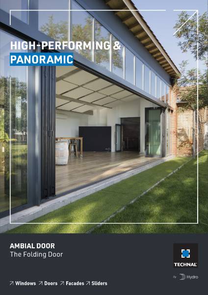 TECHNAL UK & IRE | AMBIAL Aluminium Folding Door