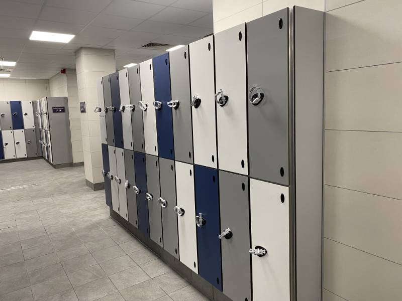 Leisure Lockers Project at Central Park Leisure Centre, Romford