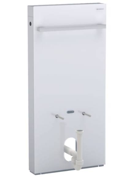 Geberit Monolith sanitary module for bidet, 101 cm, with towel rail