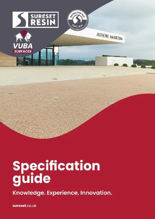 Specification Brochure for SureSet Resin Bound Products