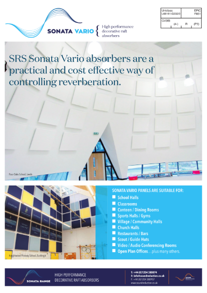 SRS Sonata Vario Data Sheet
