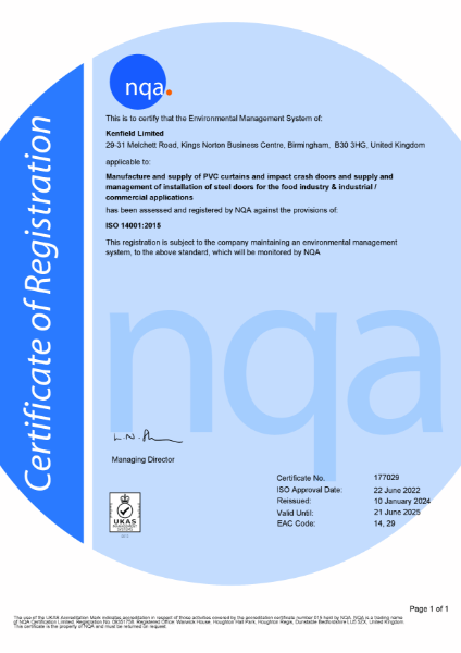 ISO 14001 Environmental Management Systems