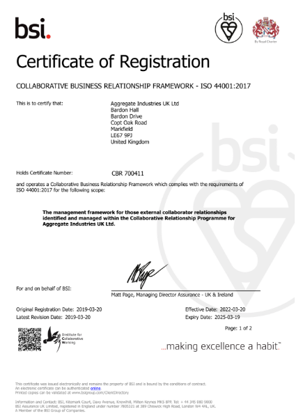 Certificate of Compliance