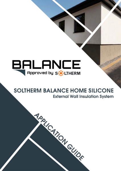 Soltherm Balance Home Silicone application guide