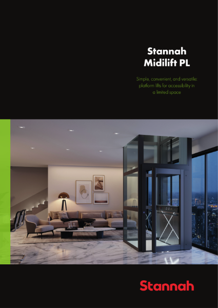 Stannah Midilift PL platform lift brochure