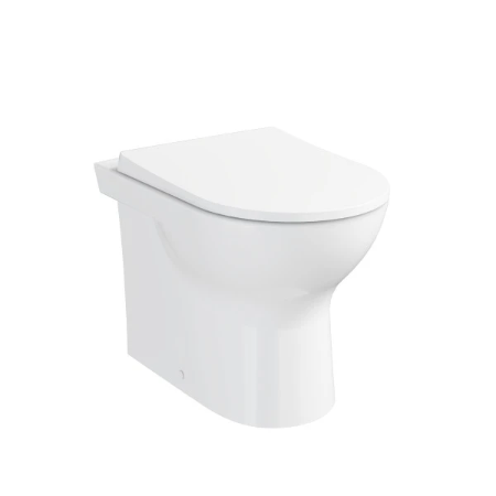 7706L003-0075- S20 Round BTW WC, Smoothflush, 52 cm - WC Toilet