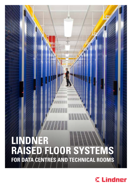 Brochure Lindner raised floor systems for Data Centres and Technical Rooms