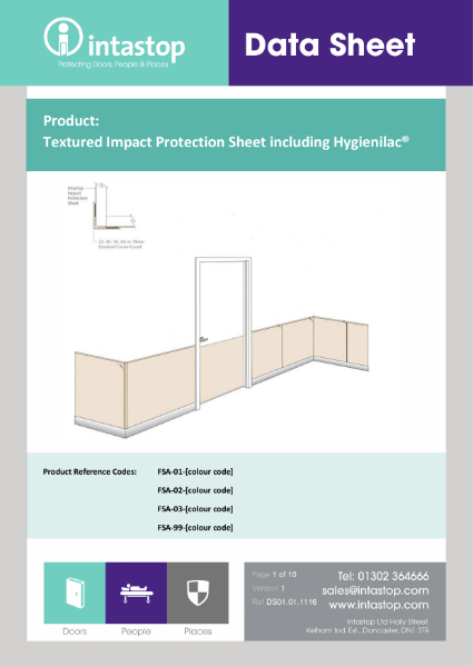 Impact Protection Sheet Data Sheet