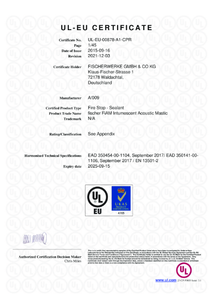 UL-EU Certified