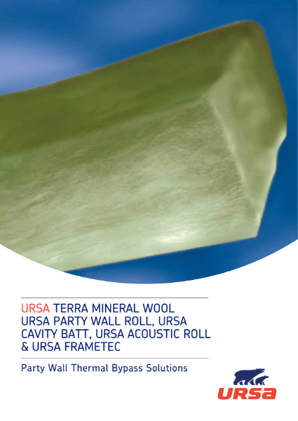 URSA Party Wall Bypass Solutions Technical Brochure