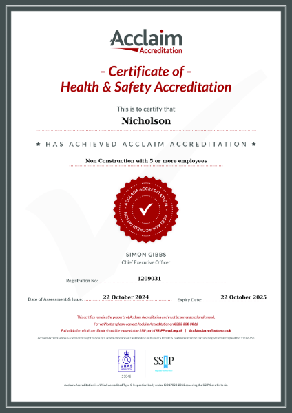  Acclaim Accreditation