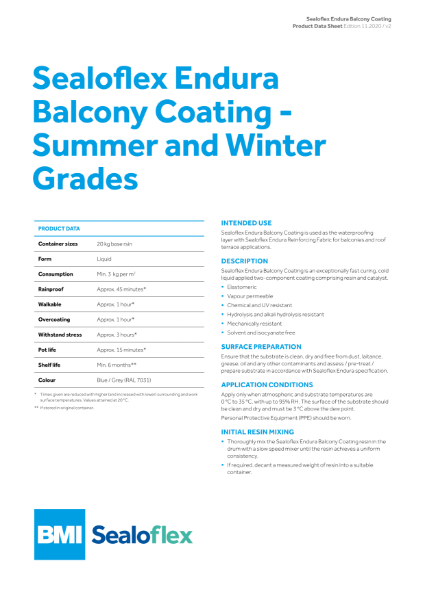 Sealoflex Endura Balcony Coating