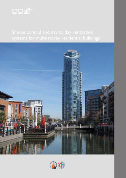 Smoke control and day-to-day ventilation for multi-storey residential buildings