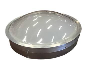 Circular Curb Mounted & Insulated Self Flashing Commercial Skylights
