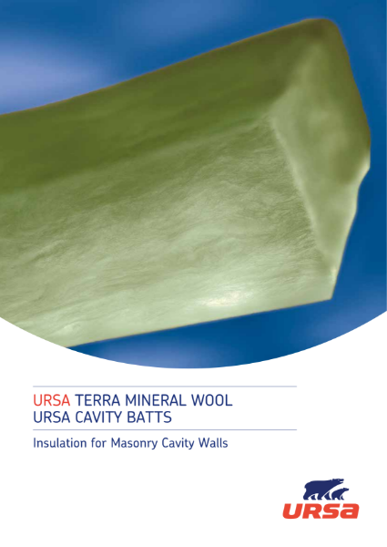 URSA CAVITY BATTS Technical Brochure