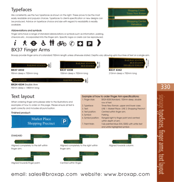 Typefaces