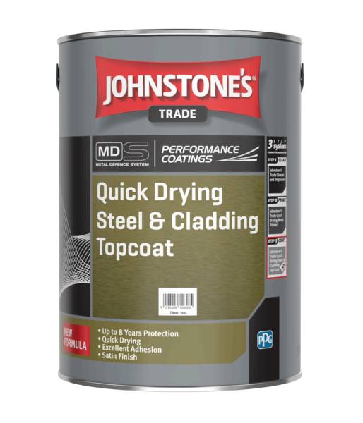 Quick Drying Steel and Cladding Topcoat