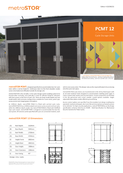 PCMT 12 Data Sheets