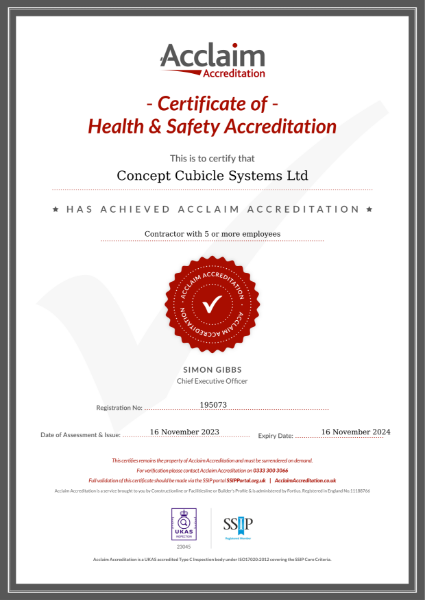  Acclaim Accreditation