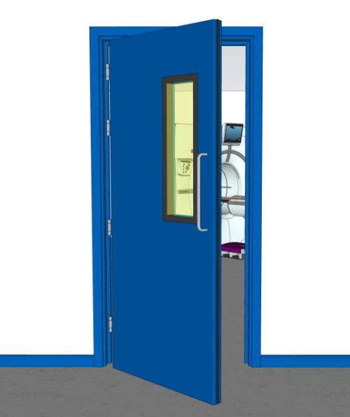 Shieldoor Lead Lined Single Door - Postformed Severe Duty Doorset