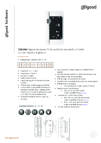 7281F80-Datasheet Iss05