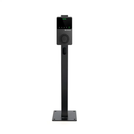 Sevadis MaxiCharger Pedestal - Multiphase 7kW - 22kW AC Smart EV Charger - Floor Mounted - Commercial EV Charger
