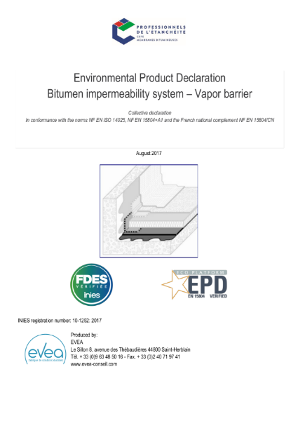 EPD - Bitumen AVCLS's 