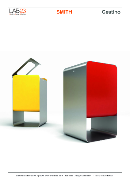 All Urban - Litter Bins - Smith - Data Sheet