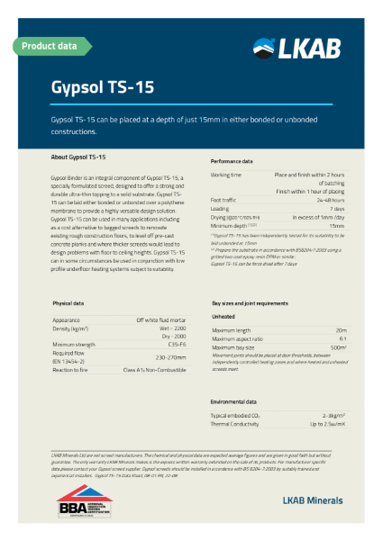 Gypsol TS-15